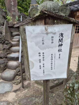 浅間神社（松戸神社境内）の参拝記録(mashaさん)