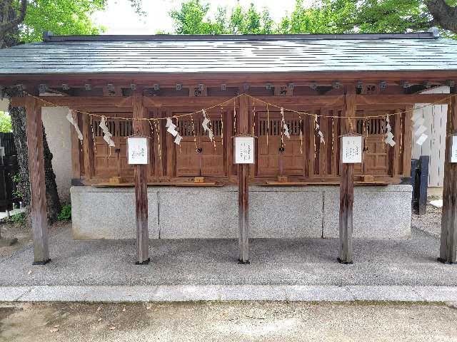 合祀社（松戸神社境内）の写真1