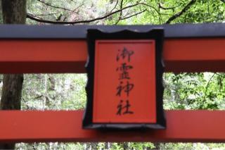 御霊神社の参拝記録(ドラゴンさん)