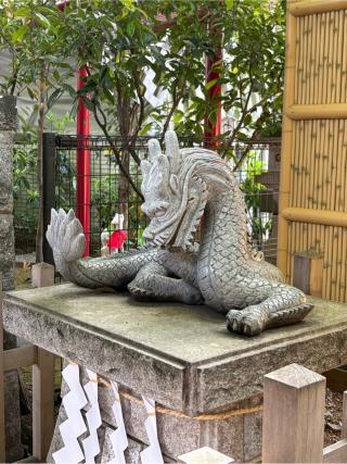 白龍神（田無神社）の参拝記録(色部優兎さん)