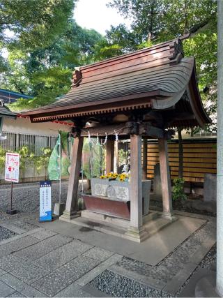 手水舎 白龍の水（田無神社）の参拝記録(⛩️🐍🐢まめ🐢🐍⛩️さん)