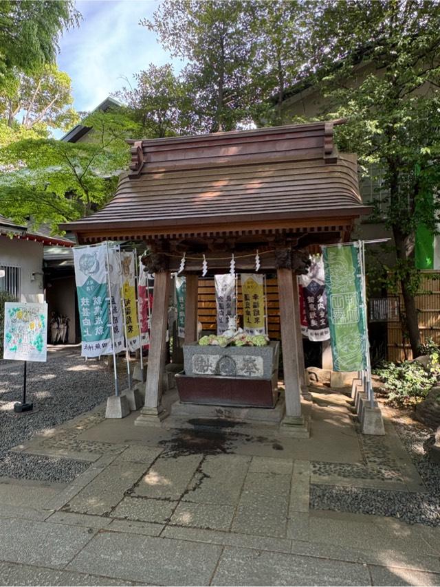 手水舎 白龍の水（田無神社）の参拝記録3