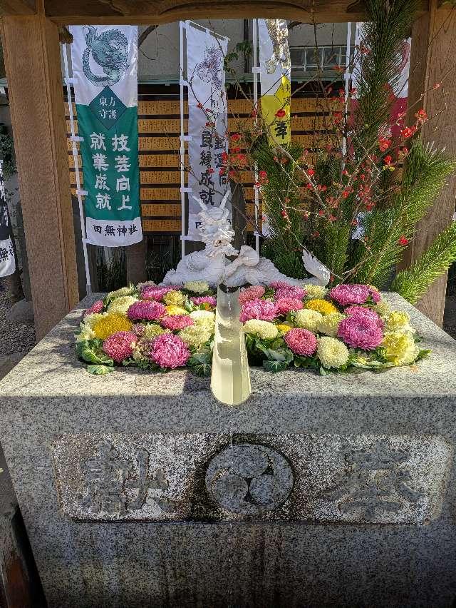 手水舎 白龍の水（田無神社）の参拝記録6