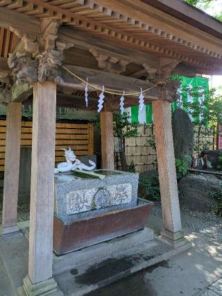 手水舎 白龍の水（田無神社）の参拝記録(はくすみさん)