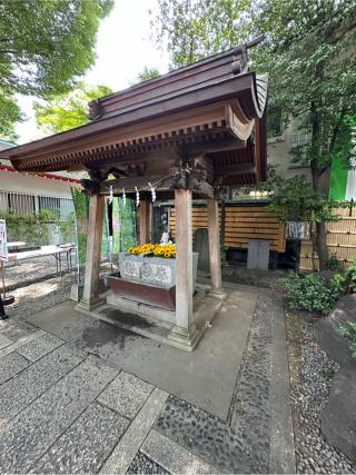 手水舎 白龍の水（田無神社）の参拝記録(牛丼じじいさん)