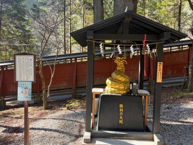 勝利の大蛇（日光二荒山神社境内）の参拝記録2