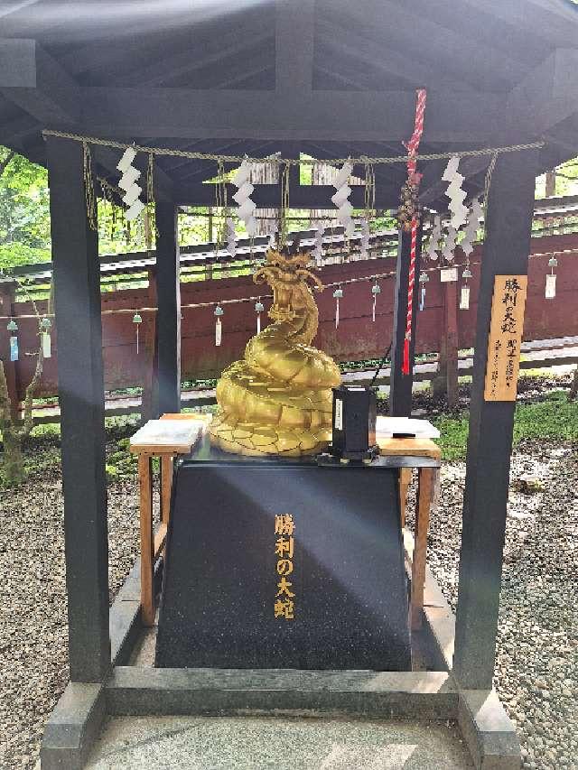 勝利の大蛇（日光二荒山神社　境内）の参拝記録2