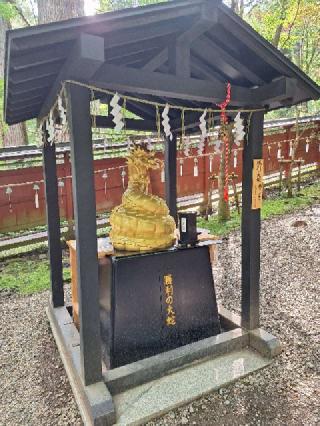 勝利の大蛇（日光二荒山神社　境内）の参拝記録(まーさんさん)