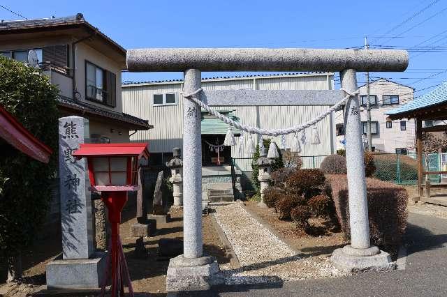 熊野神社の参拝記録1