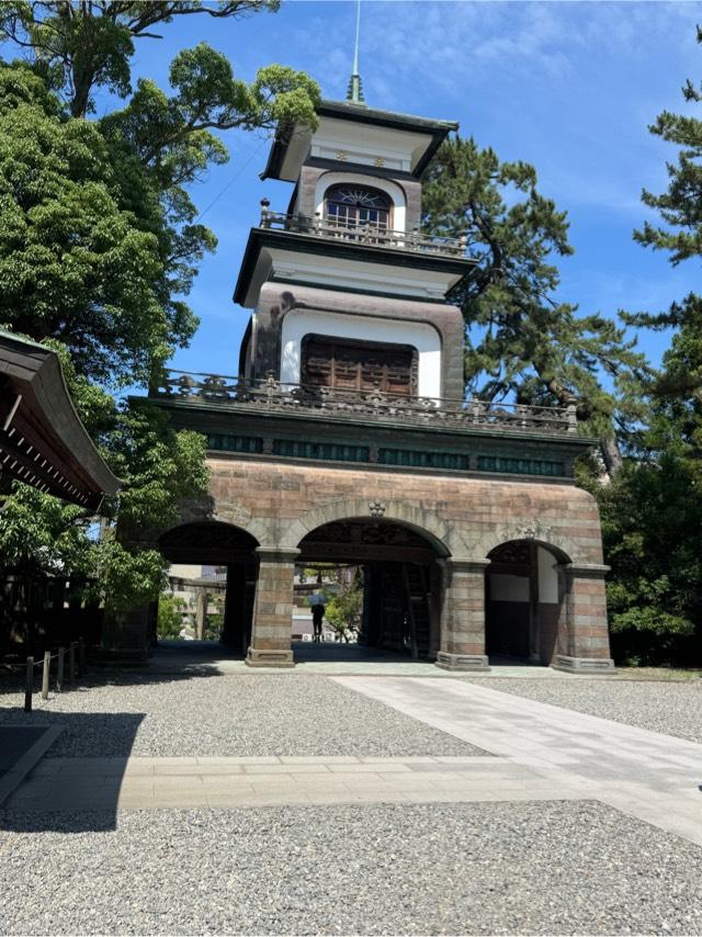神門（尾山神社　境内）の参拝記録1