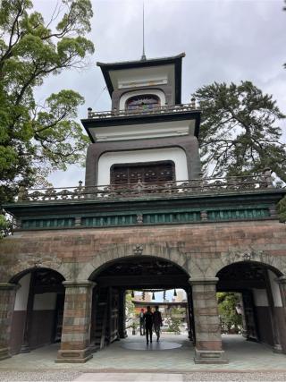神門（尾山神社　境内）の参拝記録(⛩️🐍🐢まめ🐢🐍⛩️さん)