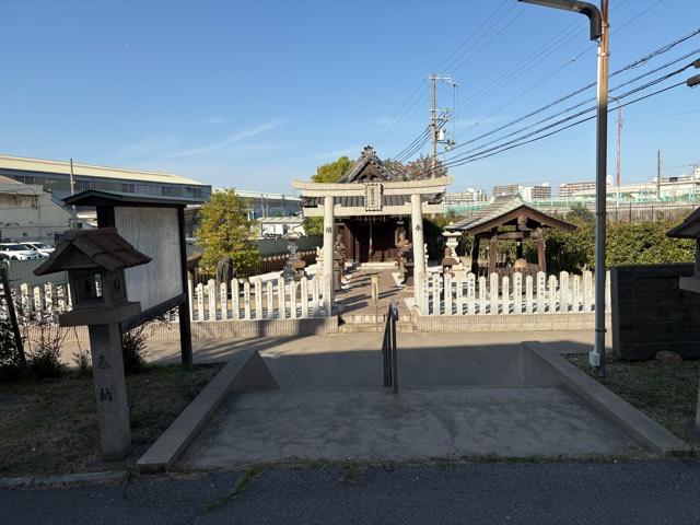 西島住吉神社の写真1