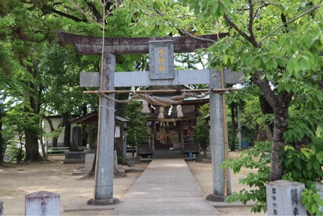 蓍町水神社の参拝記録1