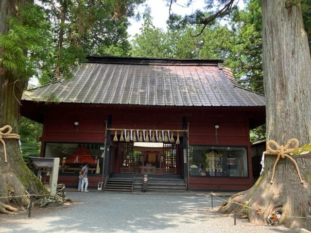 諏訪神社（北口本宮冨士浅間神社）の写真1