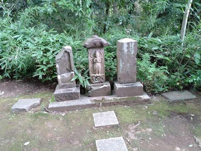 庚申塔（青面金剛像）の写真1