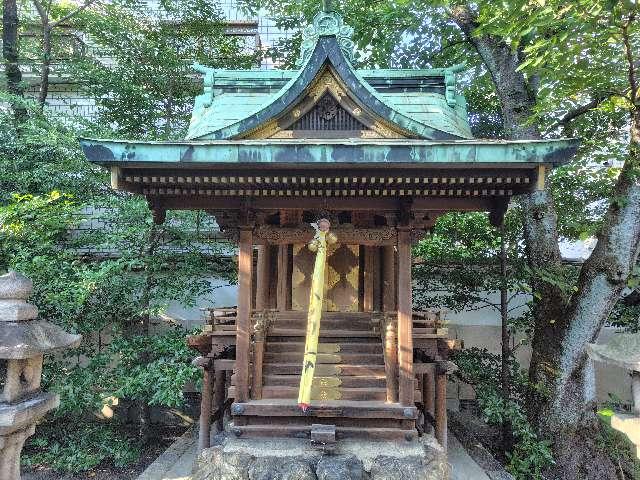 合祀社（天孫神社境内）の写真1