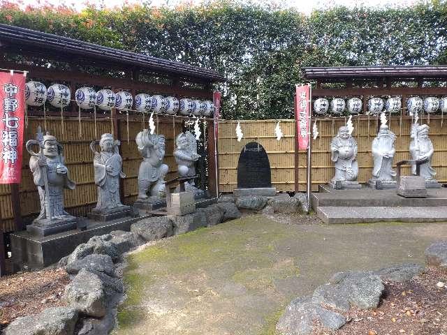 中野七福神【一ヶ所七福神】（中野沼袋氷川神社 境内）の参拝記録1
