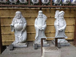 中野七福神【一ヶ所七福神】（中野沼袋氷川神社 境内）の参拝記録(りゅうじさん)