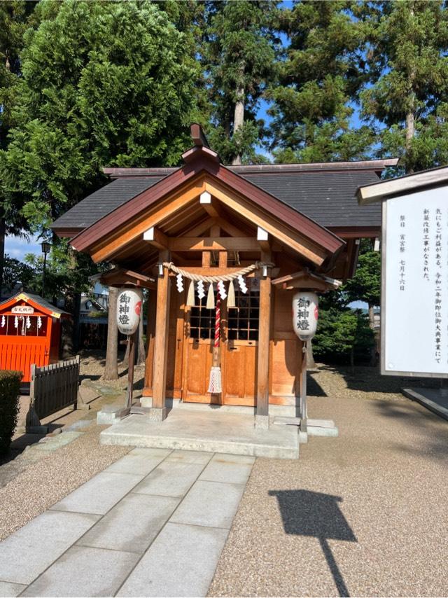 金勢社（諏訪神社　境内）の参拝記録1