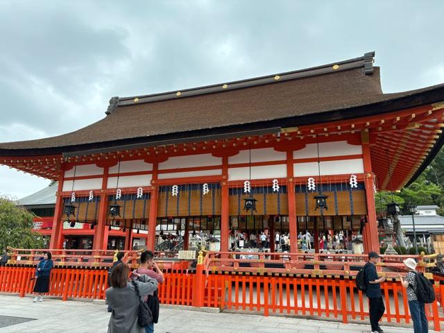 外拝殿の参拝記録2