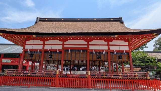 外拝殿の参拝記録1