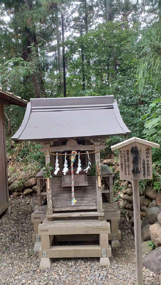 稲荷社（大崎八幡宮境内社）の参拝記録1