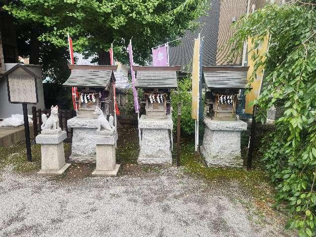 渋江白髪神社末社の写真1