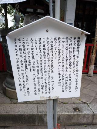 富塚（椙森神社境内）の参拝記録(まーさんさん)