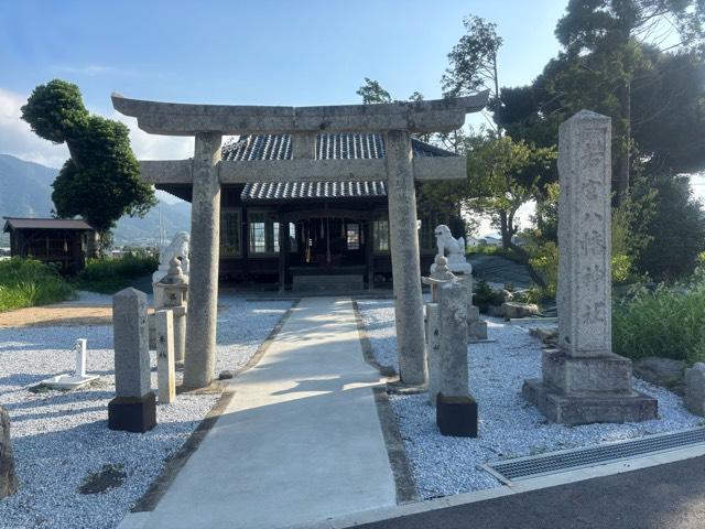 長野若宮八幡神社の写真1