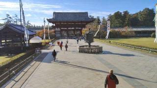 東大寺　中門の参拝記録(伊平太さん)