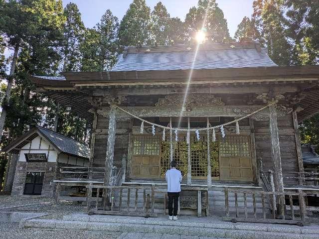 角館総鎮守神明社の参拝記録1