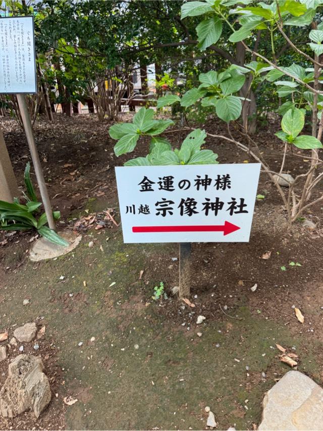 埼玉県川越市南通町19-3 宗像神社（川越八幡神社境内社）の写真3