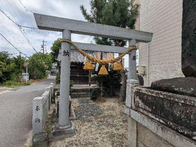 髙田神明宮の参拝記録1