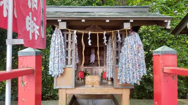 稲荷大明神(金ヶ作熊野神社境内)の参拝記録1