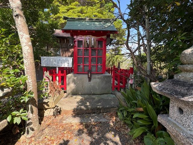 稲荷神社(比佐豆知神社境内社)の参拝記録1
