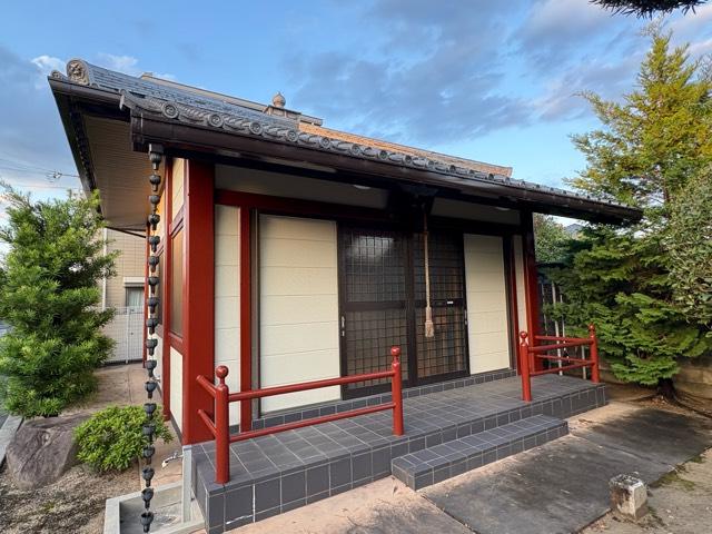 薬師堂の参拝記録1