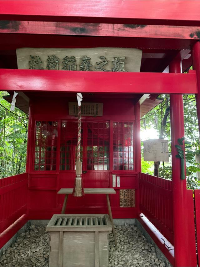 坂之森稲荷神社の写真1