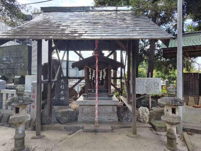 大杉神社（白髭神社境内）の写真1