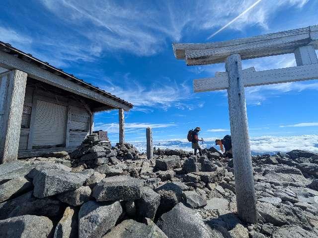 乗鞍本宮頂上社の参拝記録1