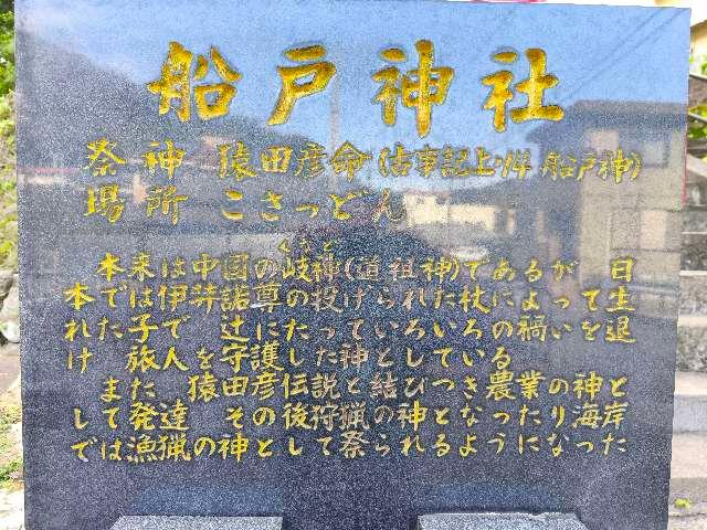 鹿児島県南さつま市坊津町坊6842−1 船戸神社の写真3