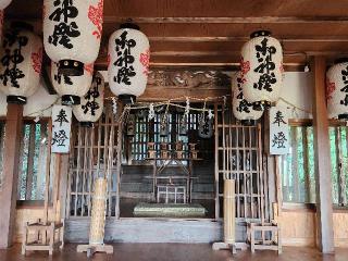 諏訪神社の参拝記録(ろかずさん)