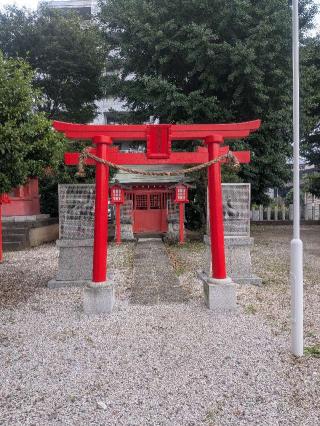真能稲荷神社（八幡神社境内）の参拝記録(はくすみさん)