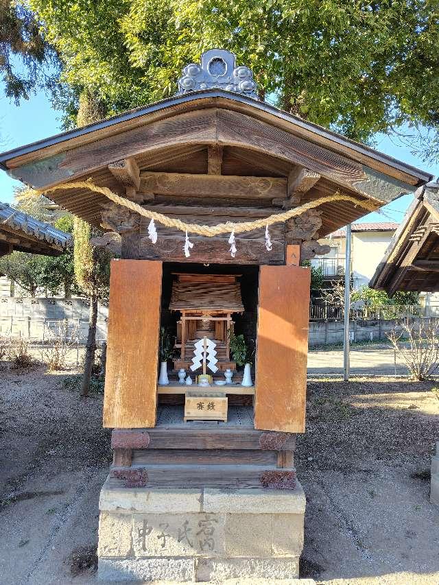埼玉県桶川市寿2-14-23 八雲神社（桶川稲荷神社境内）の写真2