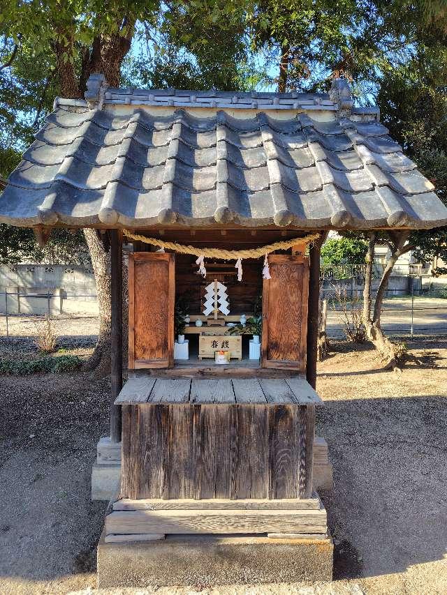 阿夫利神社（桶川稲荷神社境内）の参拝記録1