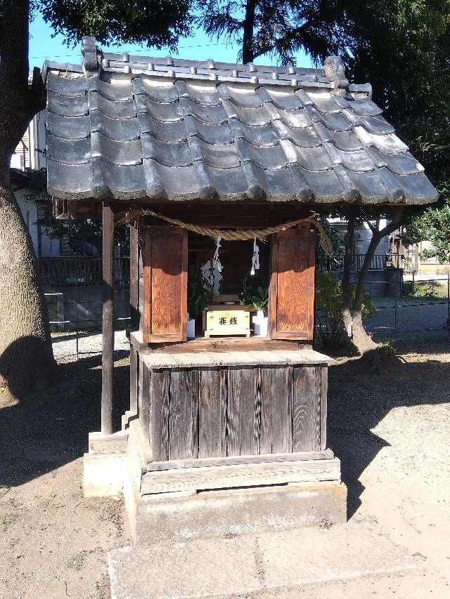 阿夫利神社(桶川稲荷神社境内)の参拝記録1