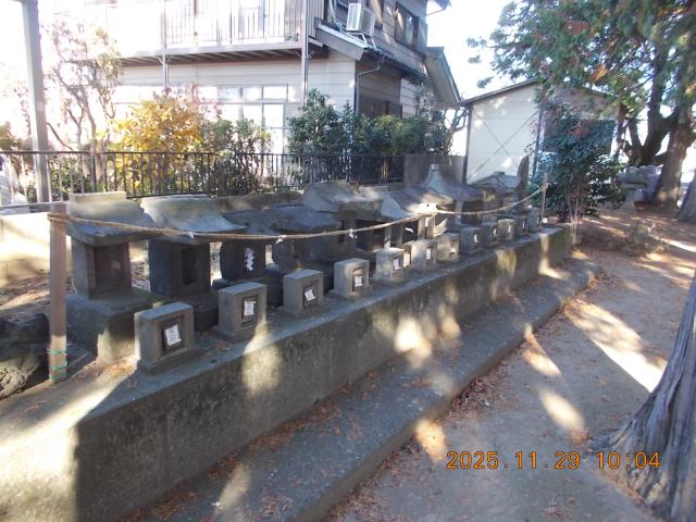 合祀社（金鑽神社境内）の写真1