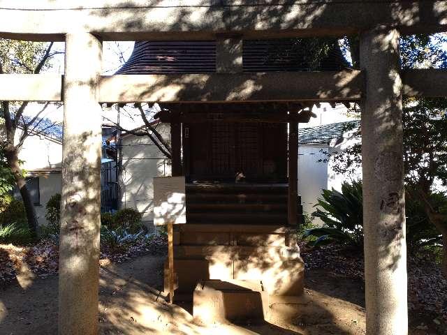 小御嶽社（駒込富士神社境内社）の写真1