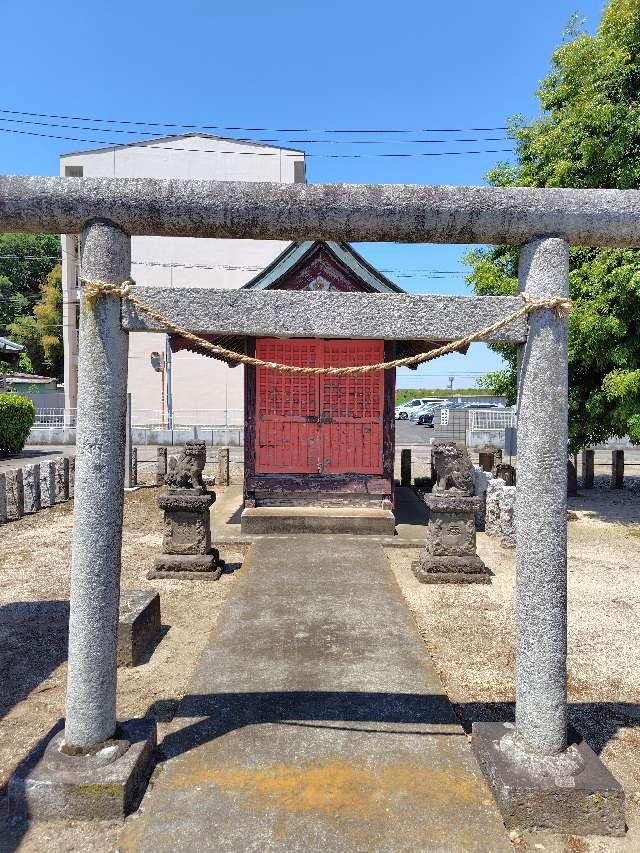 津島牛頭天王(下宮八幡宮境内)の参拝記録1