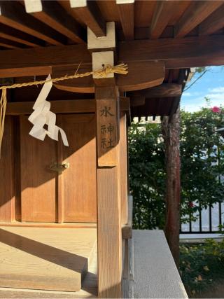 水神社（白鬚神社　境内）の参拝記録(⛩️🐍🐢まめ🐢🐍⛩️さん)