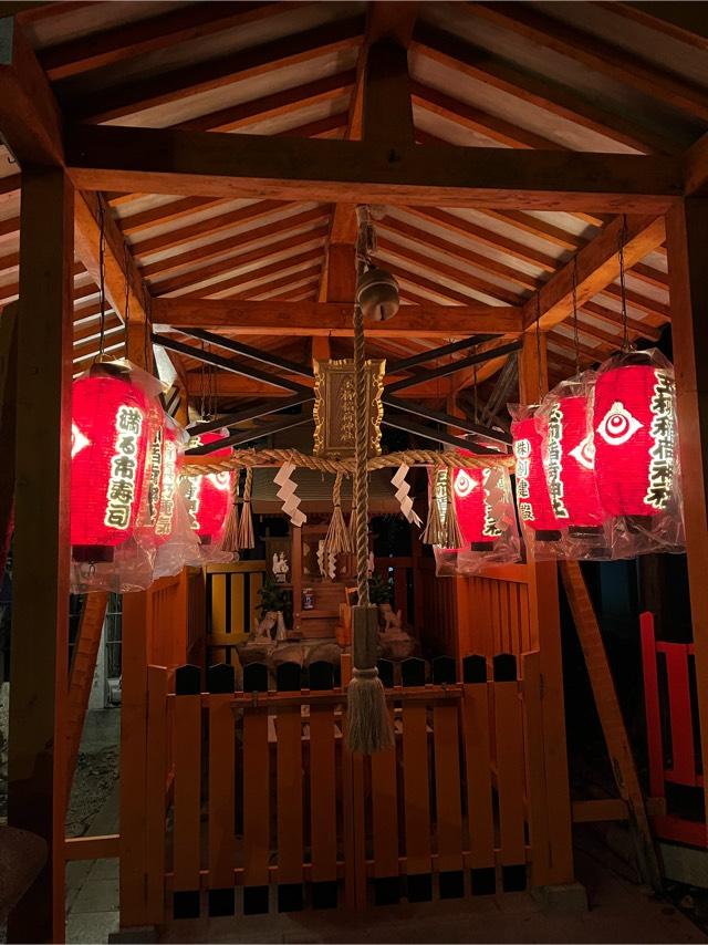 玉柳稲荷神社(田中神社境内)の写真1